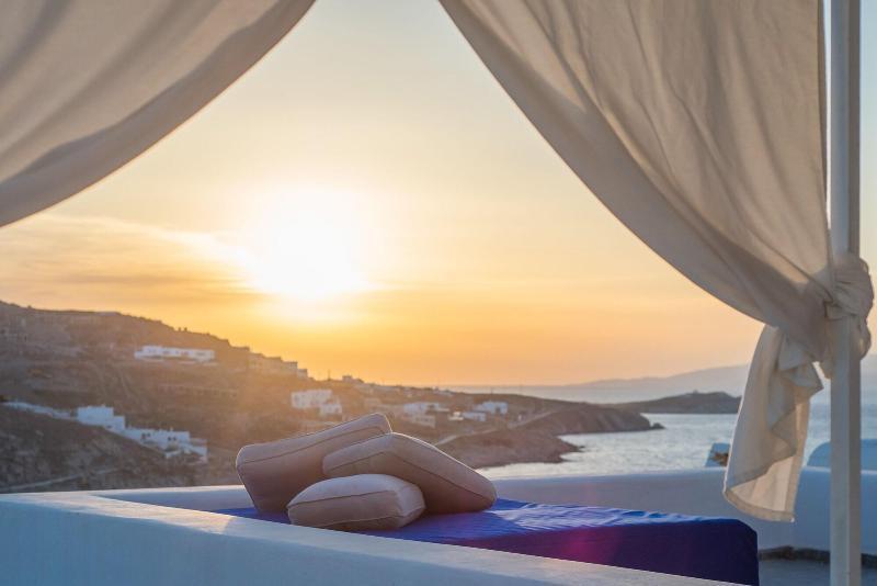 Villa The Corfos Hills House Mykonos Town Esterno foto
